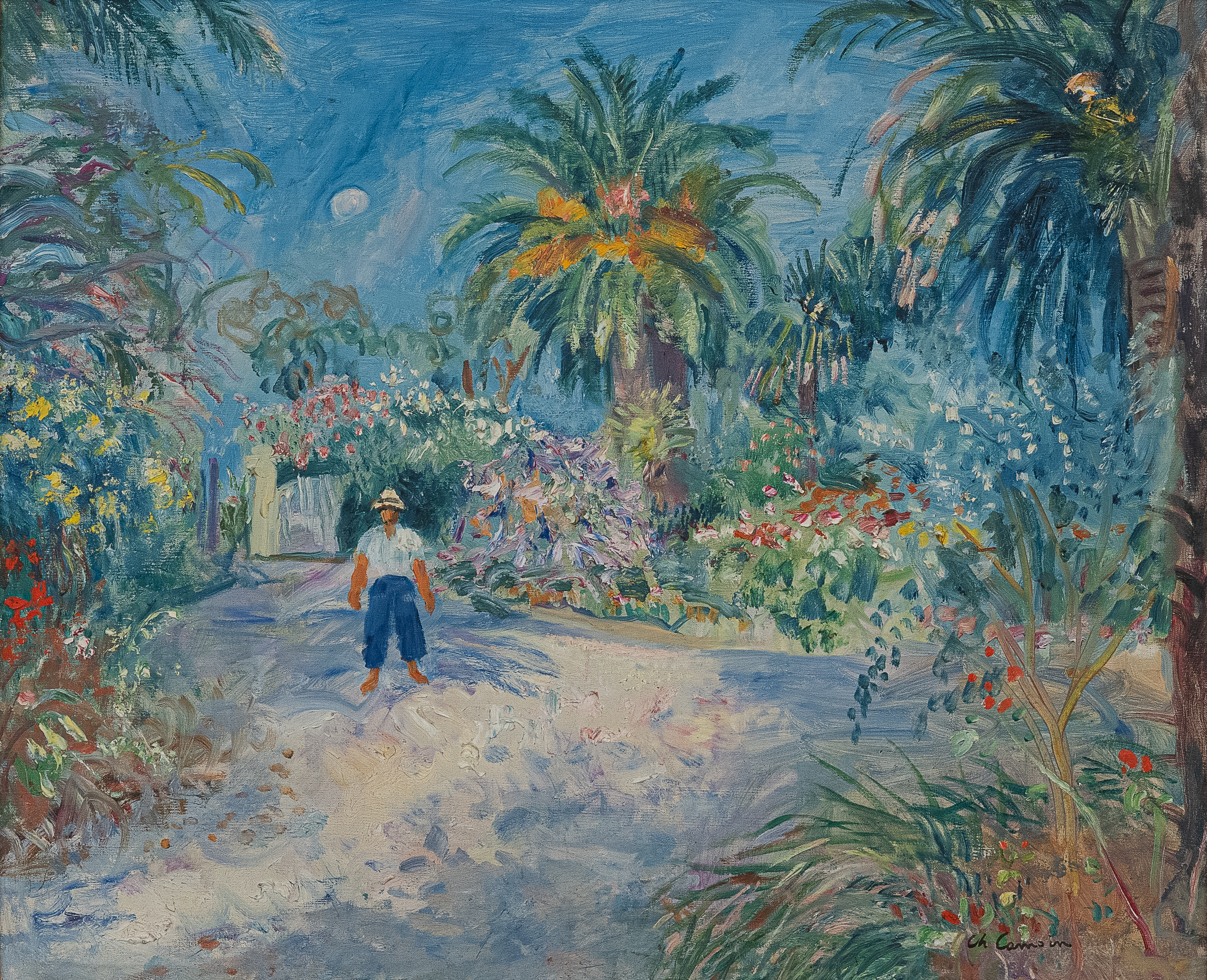 Jardin de la Villa de Georges Grammont à Saint-Tropez